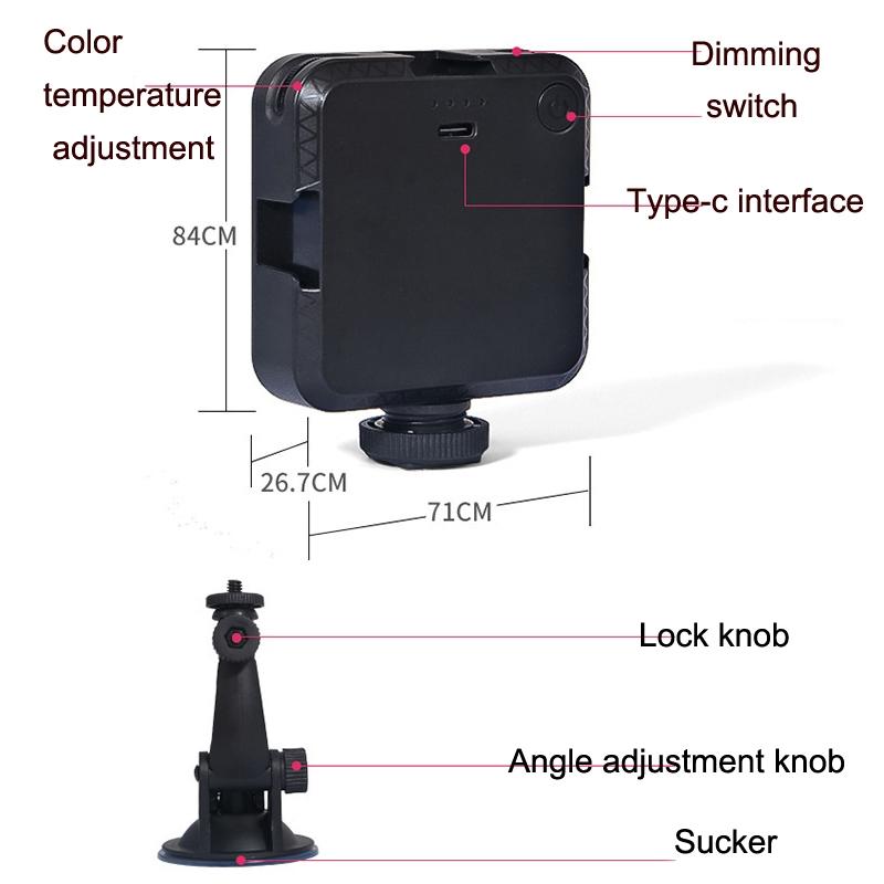 Universal Live Photography Light for Video Conferencing and Mobile Phone Cameras 7
