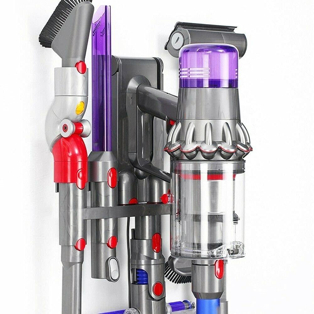 9-hole Attachment Holder for Dyson Vacuum Cleaners - Space-saving Storage Rack 6