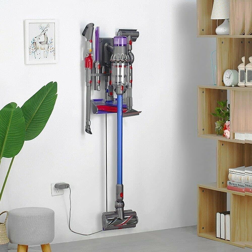 9-hole Attachment Holder for Dyson Vacuum Cleaners - Space-saving Storage Rack 7