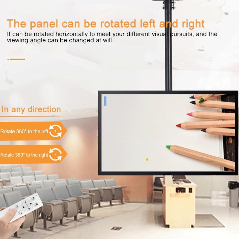 Adjustable Single Screen Tv Wall / Ceiling Mount - 32-70 Inch 0.5-2m Range 9