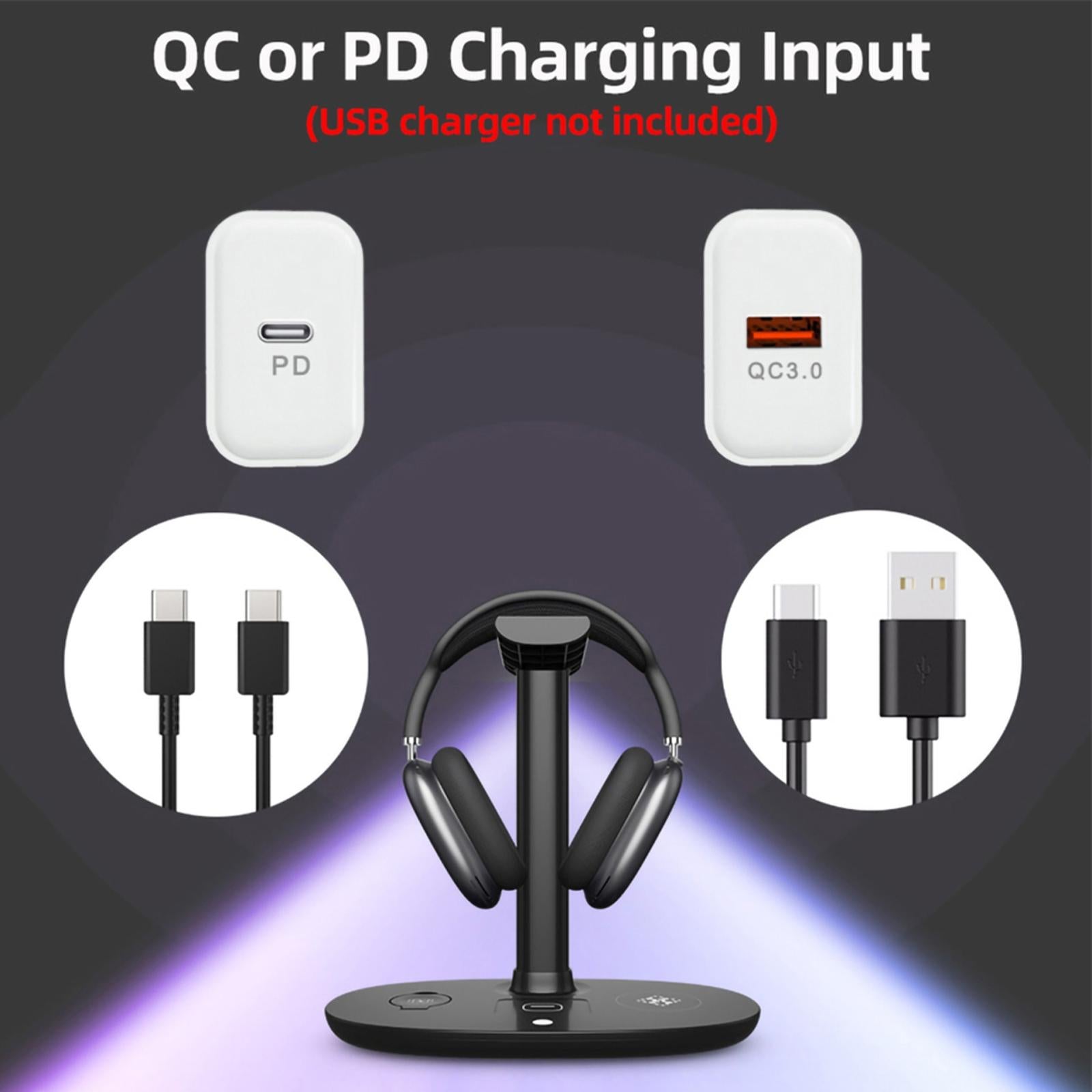 4 In 1 Wireless Charger For Phone Watch Airpods 4