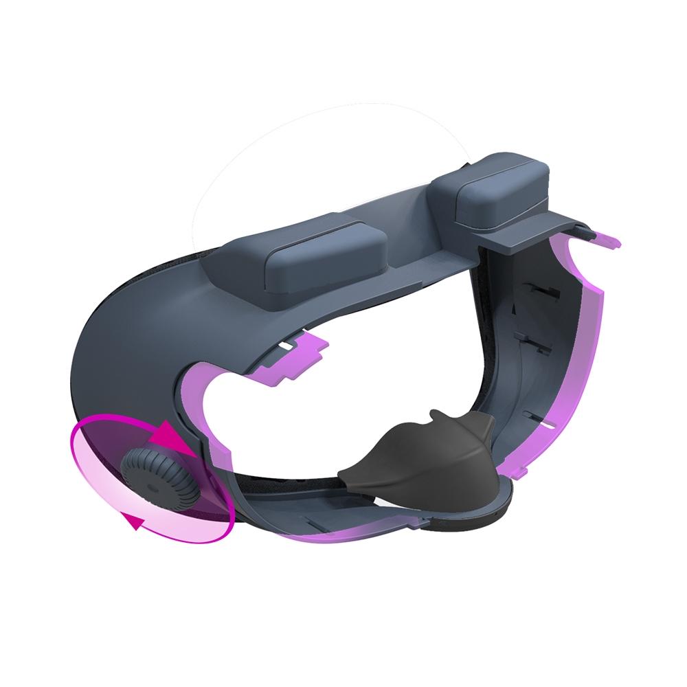 Soft Adjustable Vr Eye Mask Set for Meta Quest 3 4