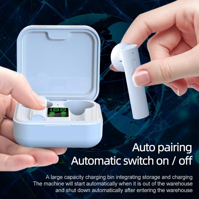 Wireless Bluetooth 5.0 Earphones with Charging Box - Air6 Pro Tws 12