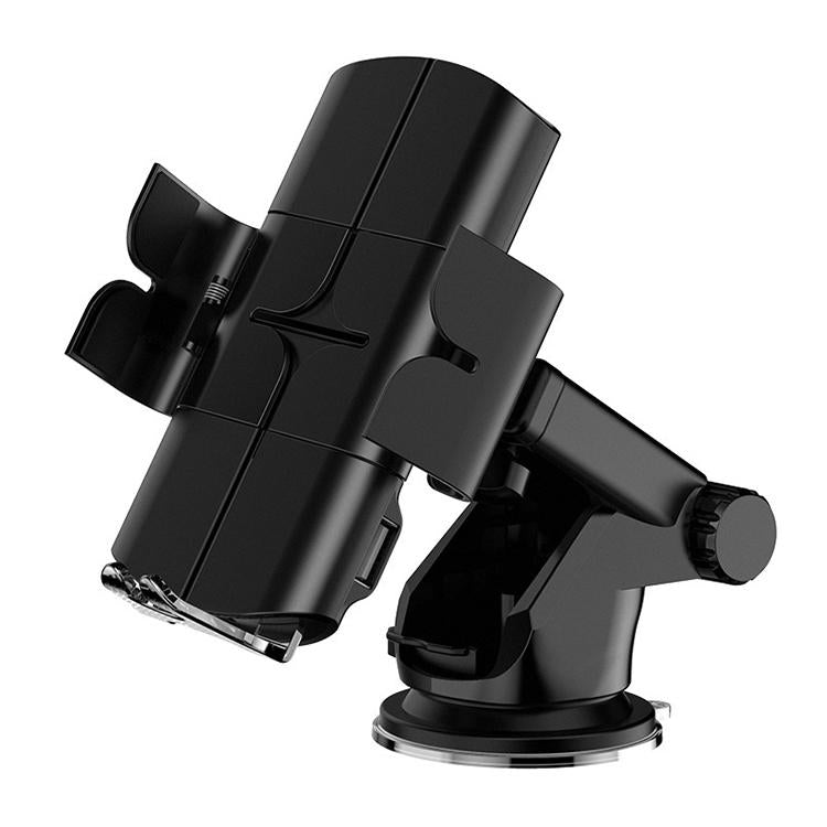 Wireless 10w Fast Charge Car Phone Holder with Voice Broadcast - Automatic 3