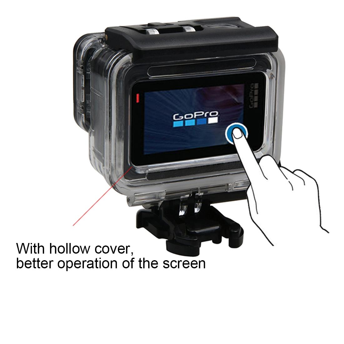 Gopro Hero6 / 5 Hollow Back Cover with Mount and Screw 8