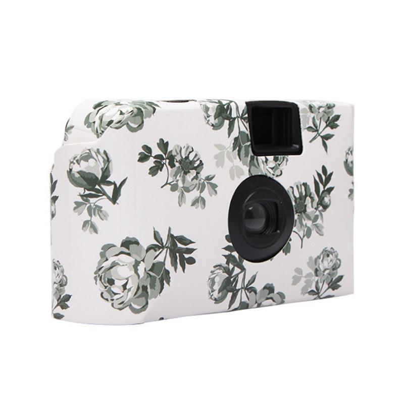 Retro Peony Disposable Mini Camera with 17 Films 4