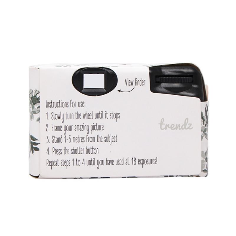 Retro Peony Disposable Mini Camera with 17 Films 5