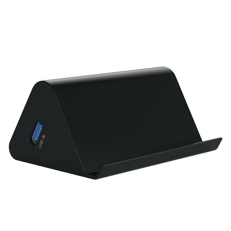Desktop Usb 3.0 Hub With Phone / Tablet Holder & Led Indicator 7