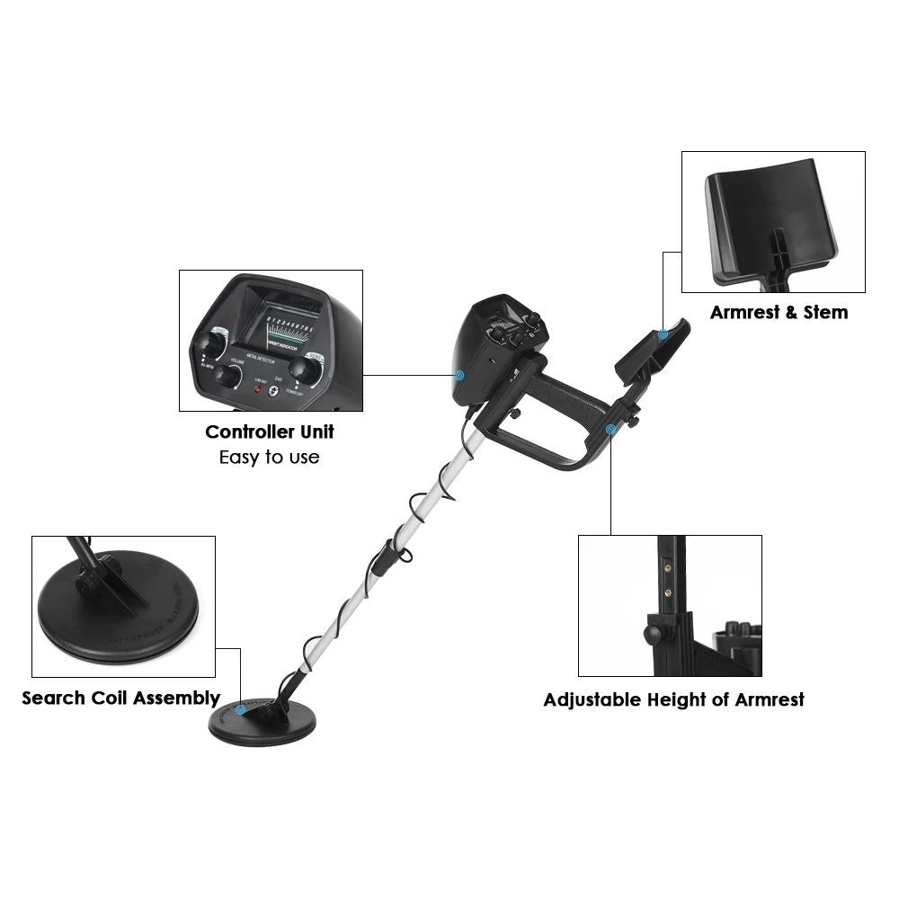 Underground Metal Detector - Detects Up to 30cm 10