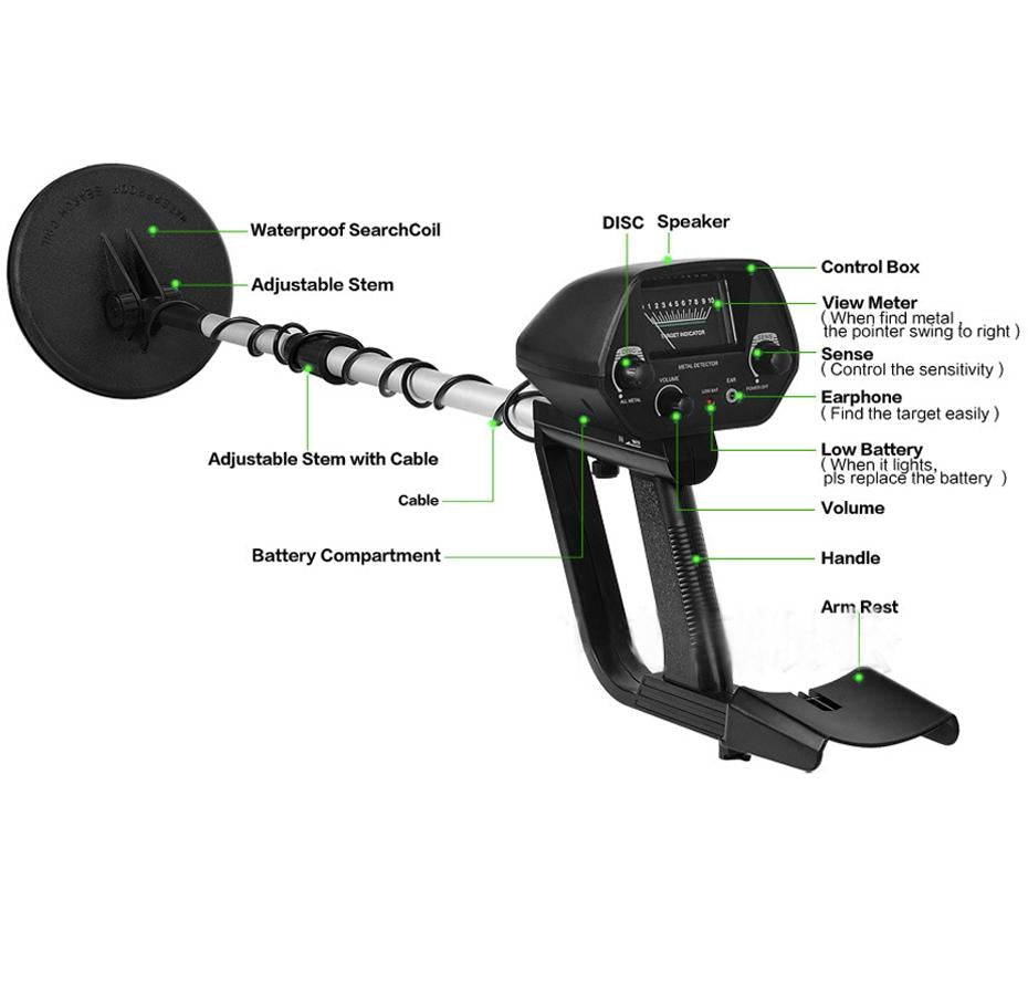 Underground Metal Detector - Detects Up to 30cm 11