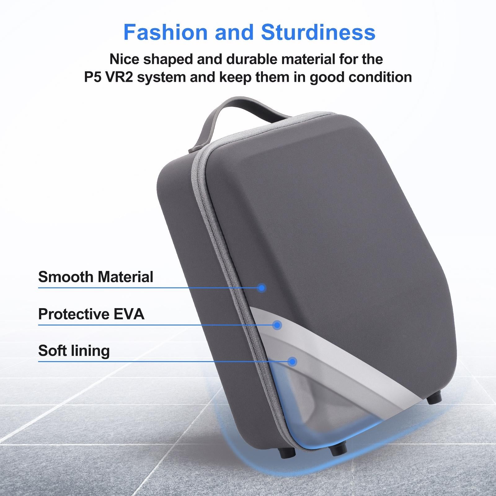 Shockproof Vr Storage Bag with Handle - Anti Pressure 6