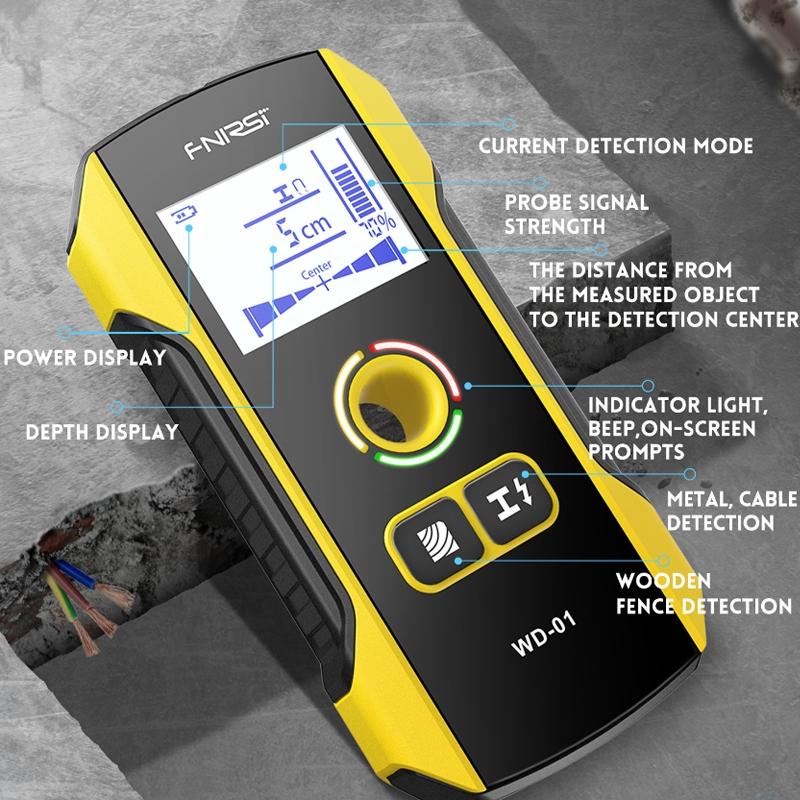 Multifunctional Wall Wire Detector - Load-bearing Dark Line Scanner 5