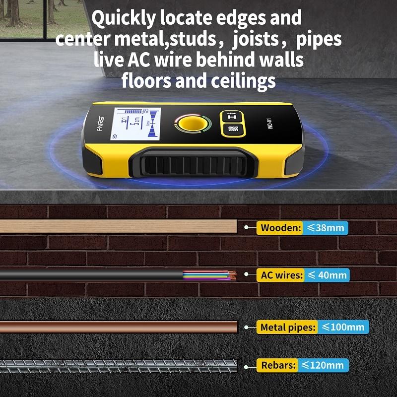 Multifunctional Wall Wire Detector - Load-bearing Dark Line Scanner 8