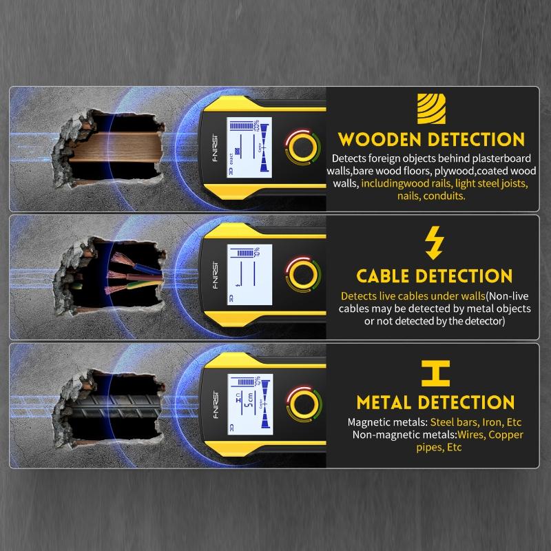 Multifunctional Wall Wire Detector - Load-bearing Dark Line Scanner 13