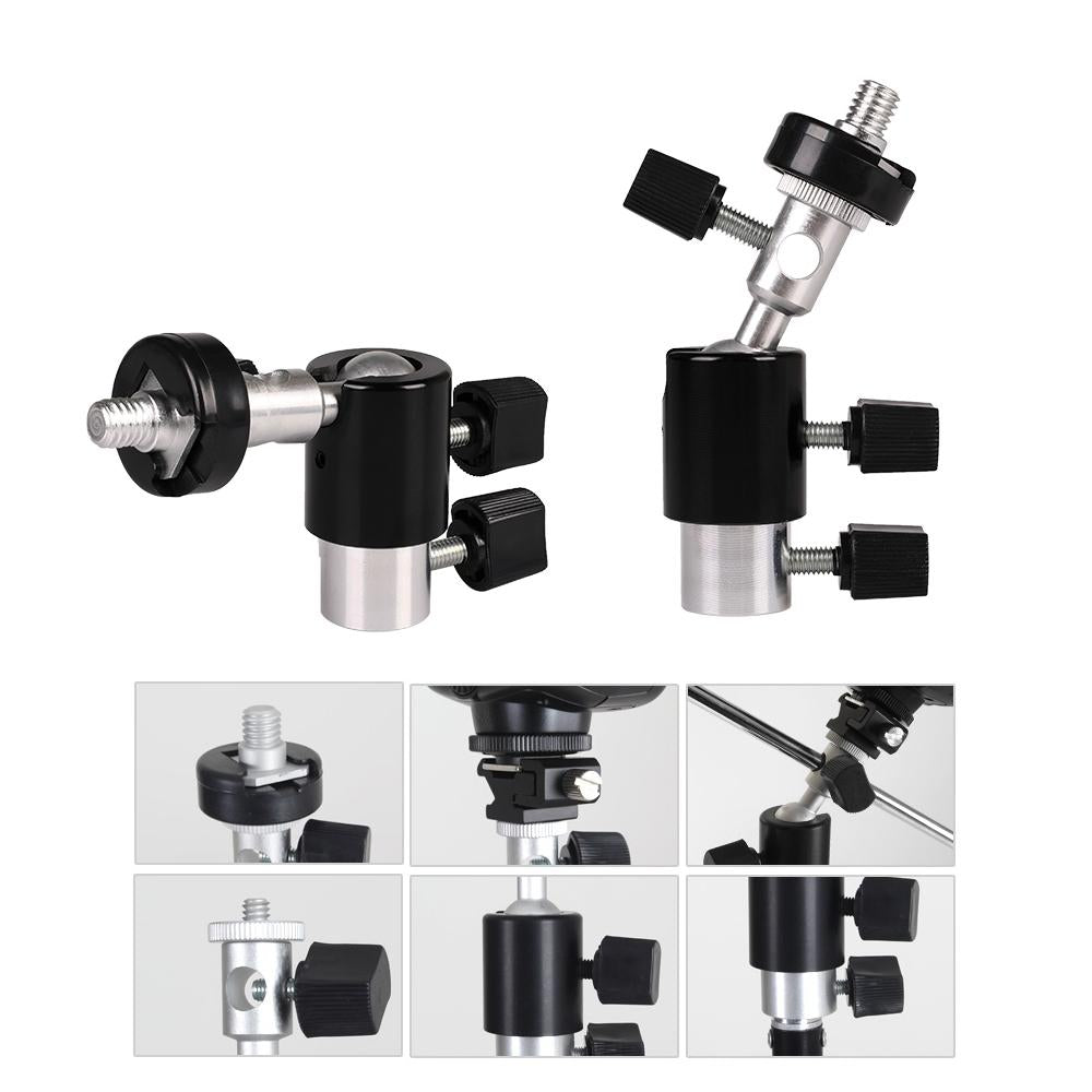 Multifunctional Flash Light Stand Umbrella Bracket - Max Load 2Kg 3