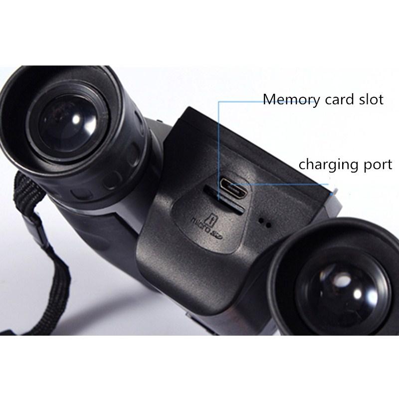 Outdoor Digital Binocular Camera Telescope - 12x32 Hd Multifunctional 7