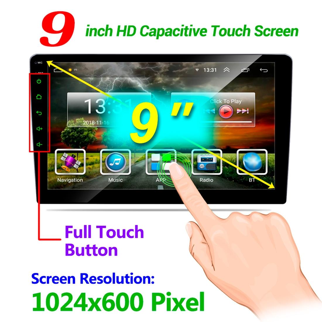 9 Inch Android 8.1 Car Radio Mp5 Player - Fm Bluetooth Gps Tf Card 13