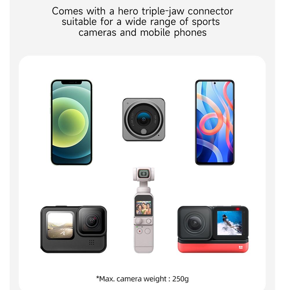 360 Degree Magnetic Backpack Clip Mount for Action Camera 9