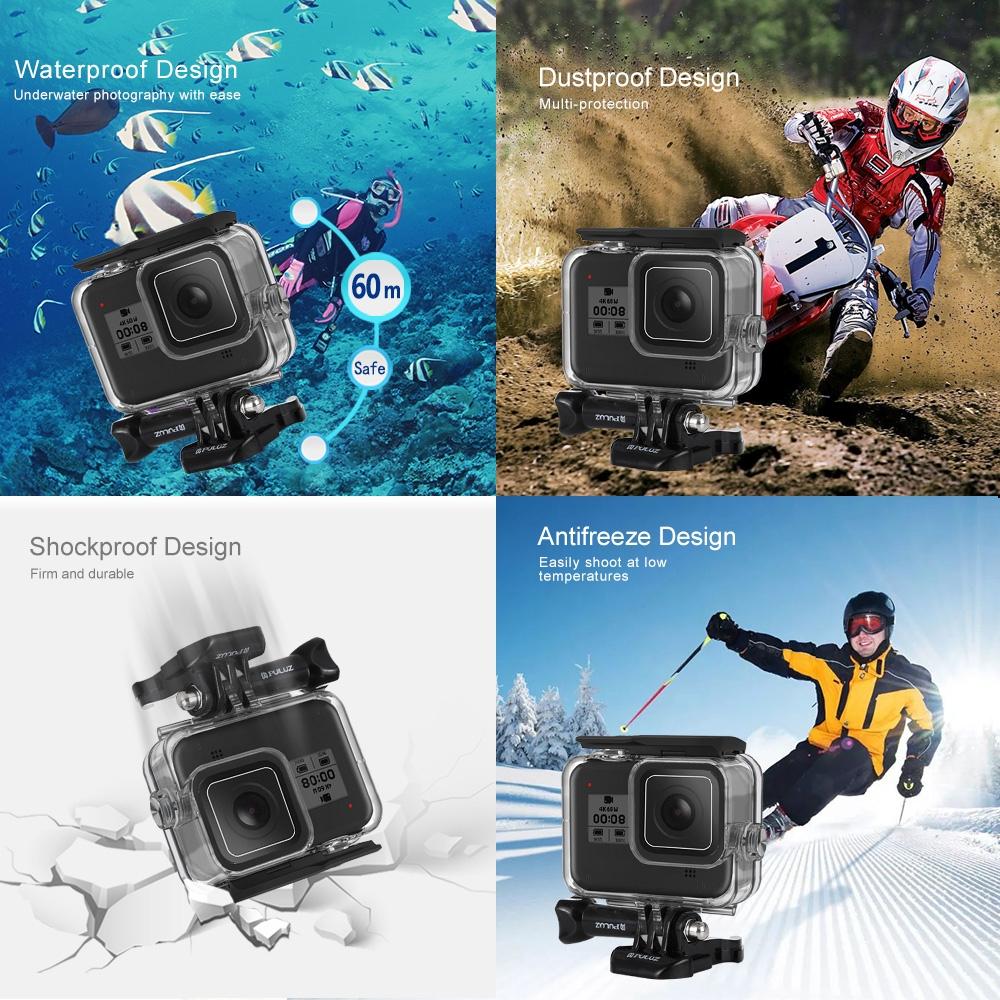 Waterproof Diving Case for Gopro Hero8 - 60m Depth 6
