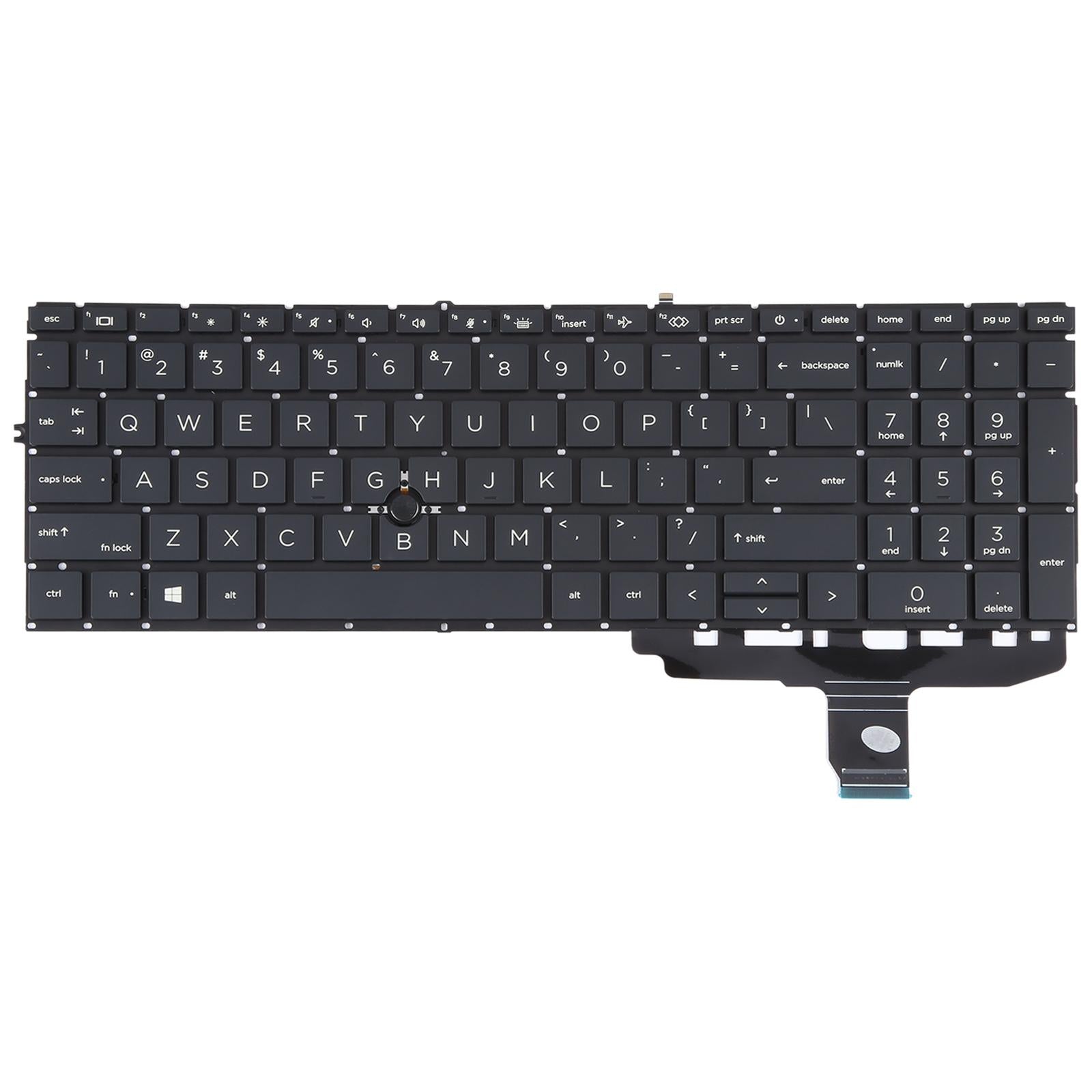 Backlit Keyboard with Pointing for Hp Elitebook 850 / 845 / 855 G7 / G8 3