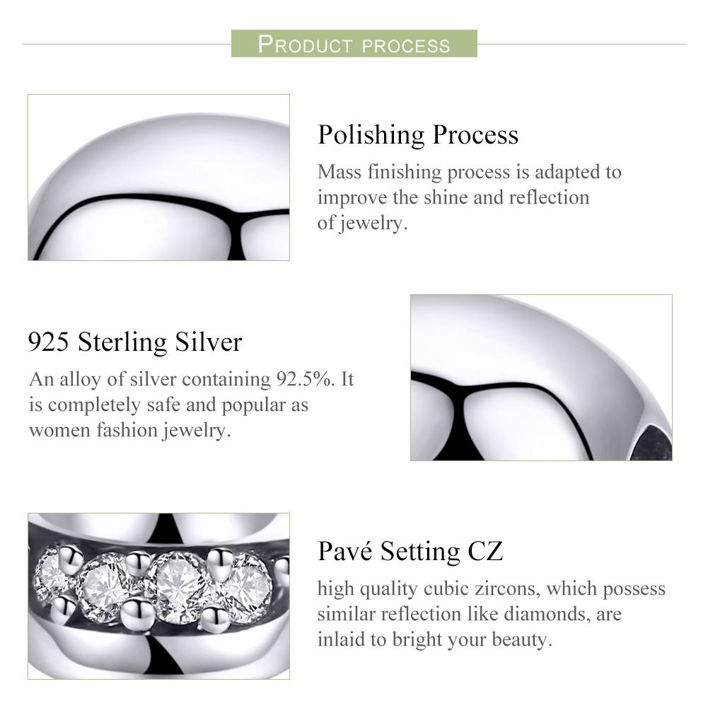 925 Sterling Silver Surprise Skull Bead For Diy Bracelet 5