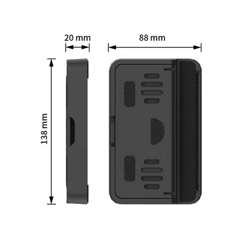 Adjustable Folding Stand + Trackpad Sticker Set for Steam Deck 4
