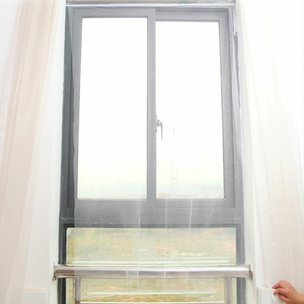 White Diy Window Screen with Hook and Loop Fastener for Mosquito Net 6
