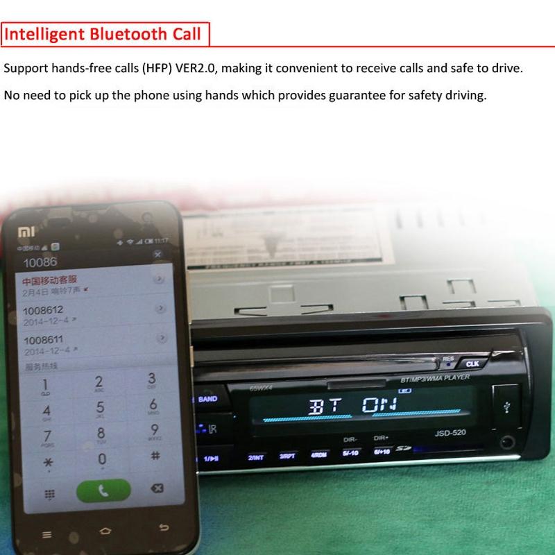 Car Stereo Radio Mp3 Player With Bluetooth Fm Usb Sd - Ordinary Version 6