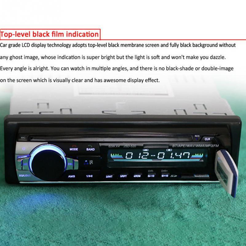 Car Stereo Radio Mp3 Player With Bluetooth Fm Usb Sd - Ordinary Version 8