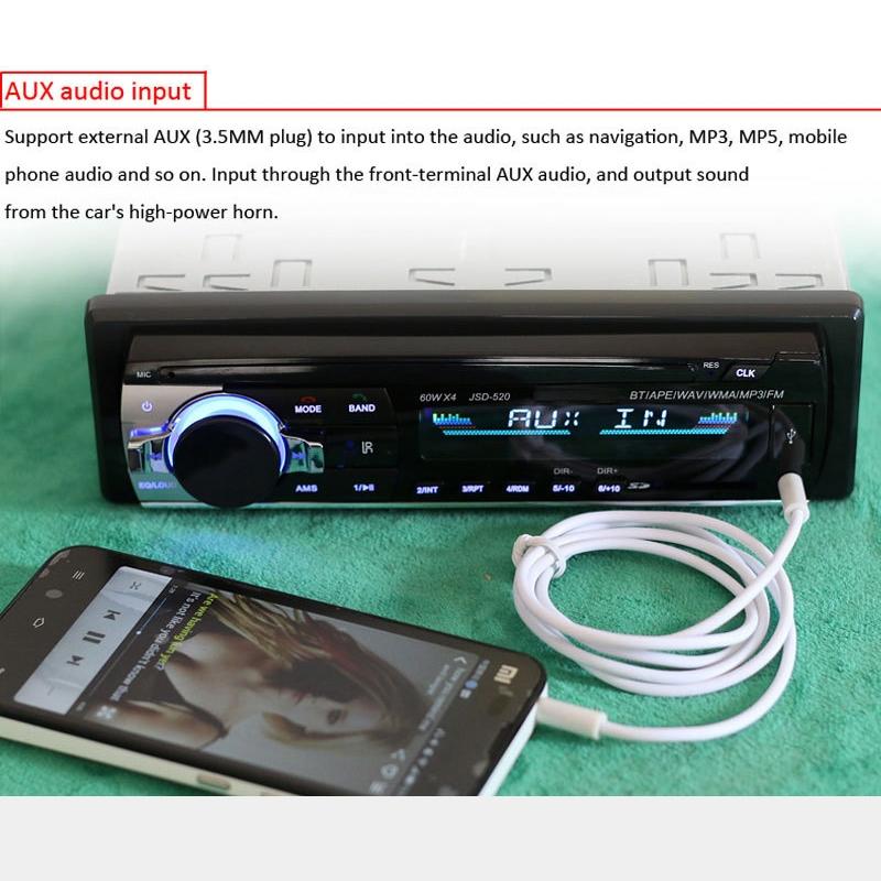 Car Stereo Radio Mp3 Player With Bluetooth Fm Usb Sd - Ordinary Version 11