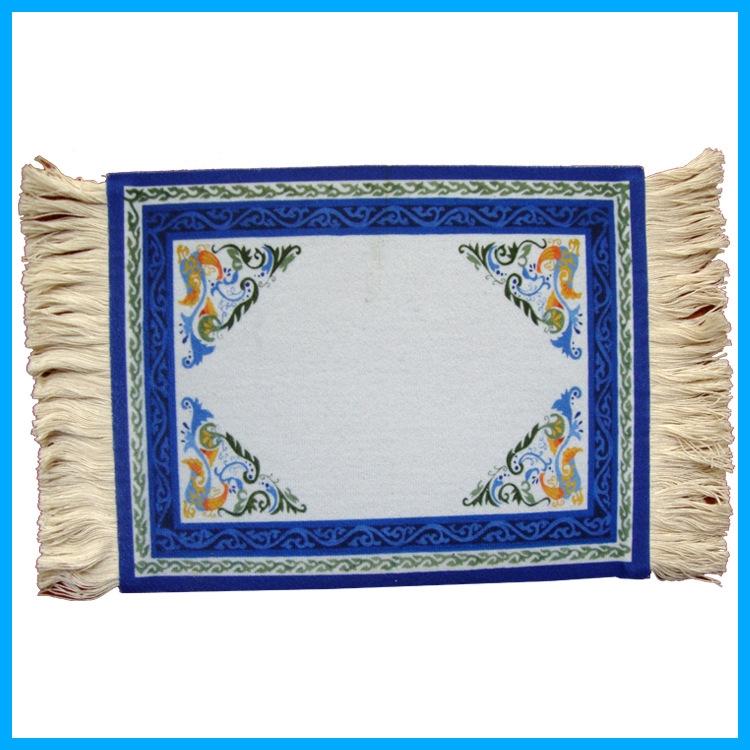 Retro Style Woven Mouse Pad Random Color 4