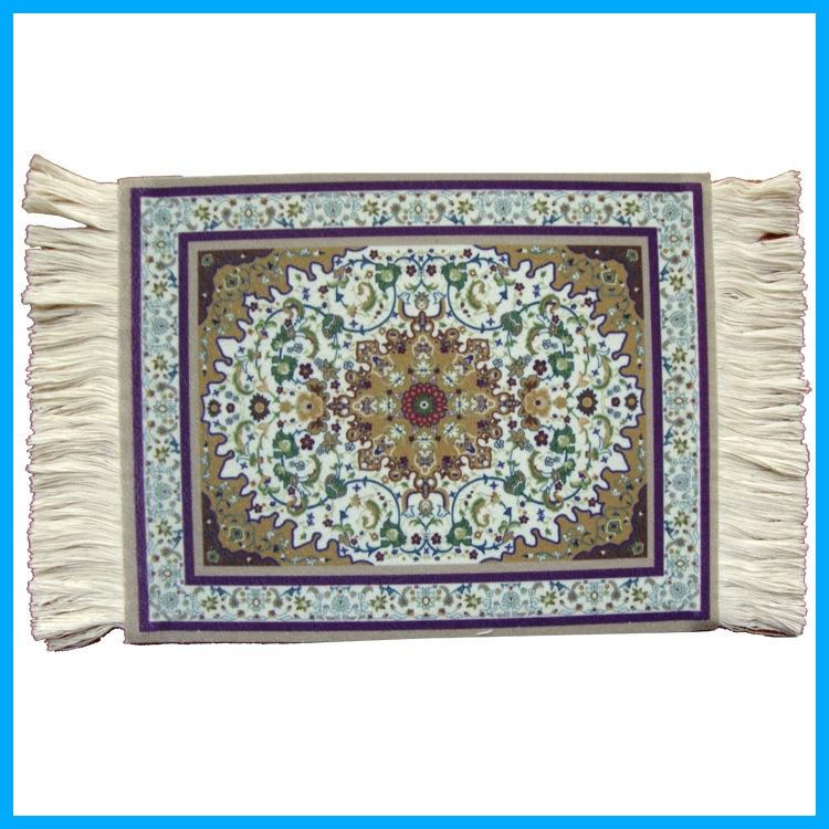 Retro Style Woven Mouse Pad Random Color 5