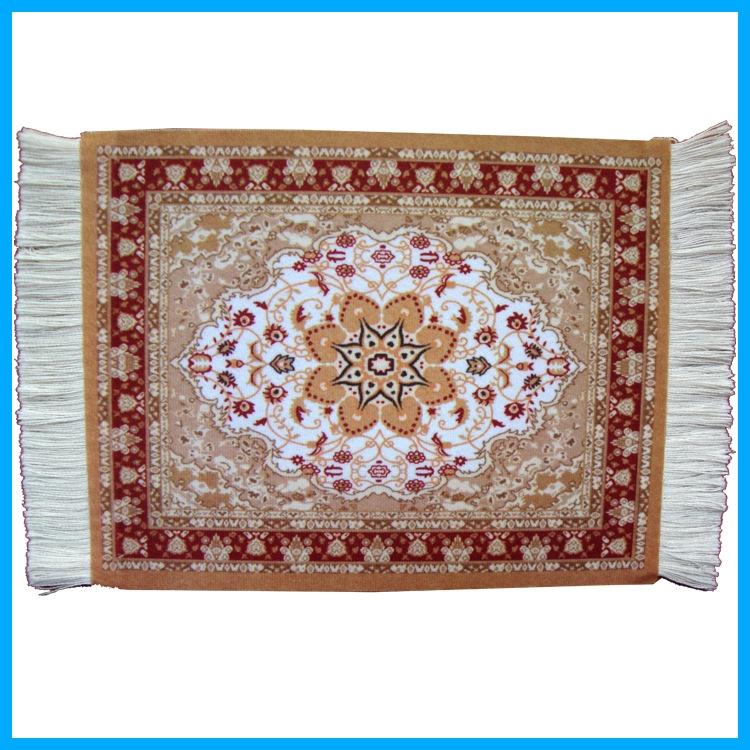 Retro Style Woven Mouse Pad Random Color 7