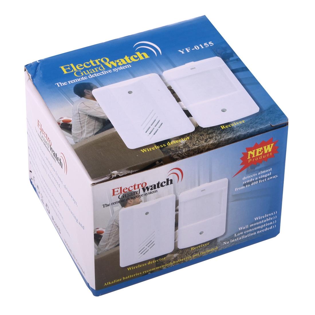 Wireless Electro Guard Watch Remote System Kit - 1 Receiver & 1 Detector 12