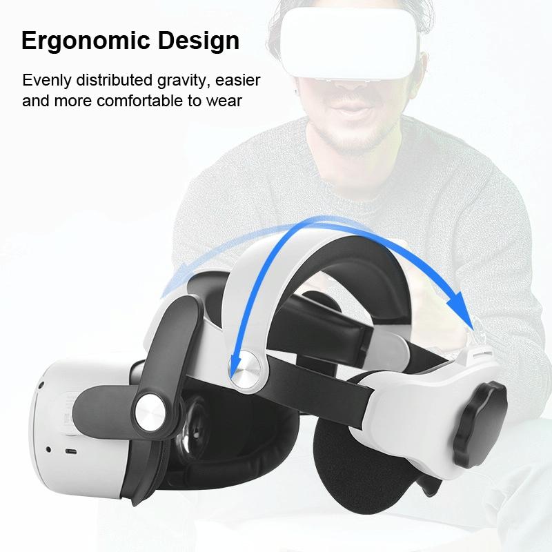 Adjustable Head Strap for Oculus Quest 2 - Universal Fit 4
