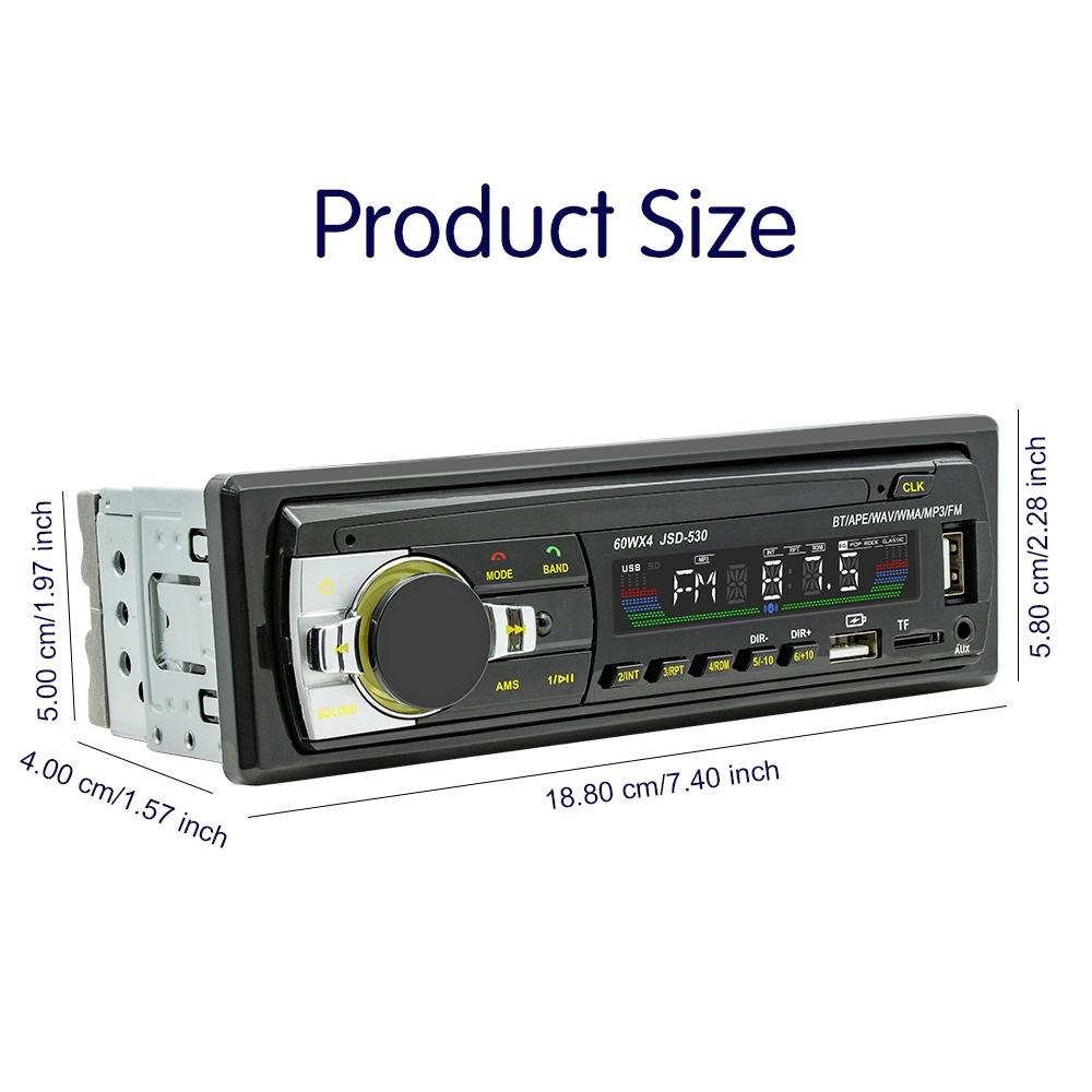 Bluetooth 5.0 Car Mp3 Player With Fm & Voice Assistant 3