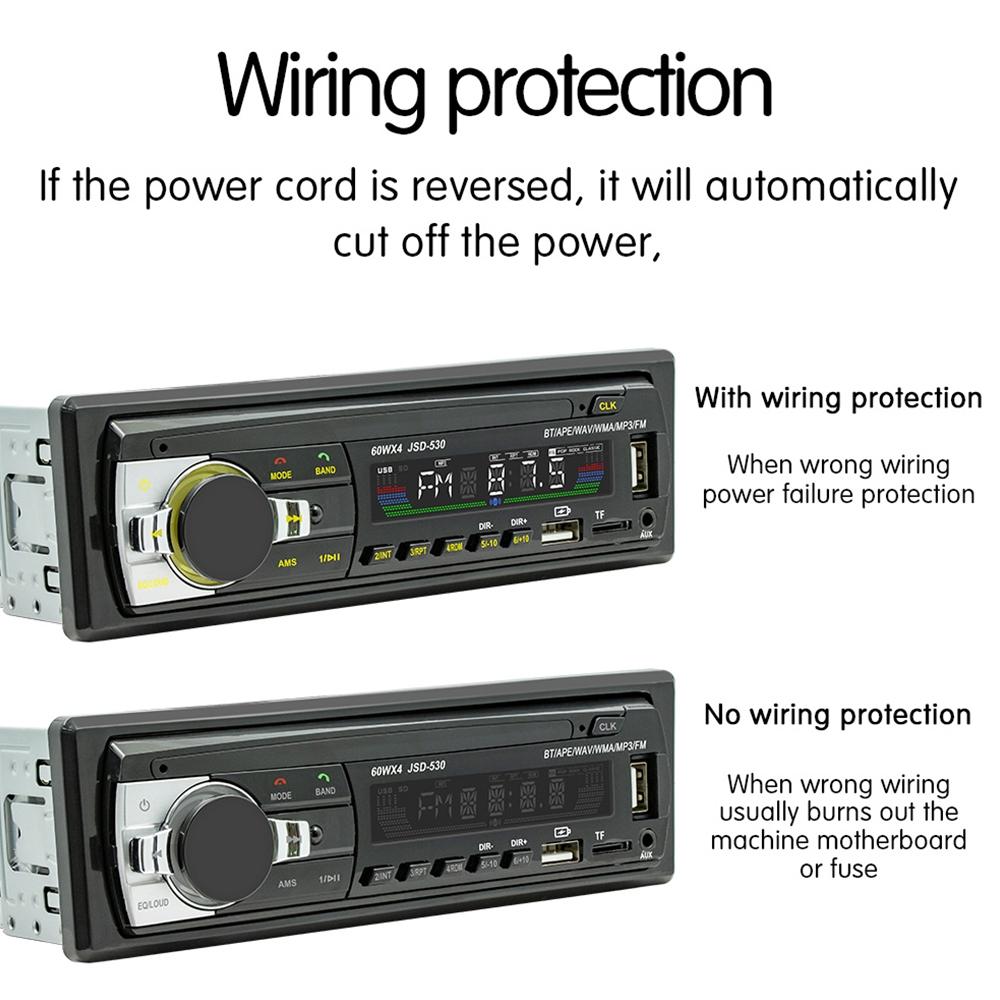 Bluetooth 5.0 Car Mp3 Player With Fm & Voice Assistant 7