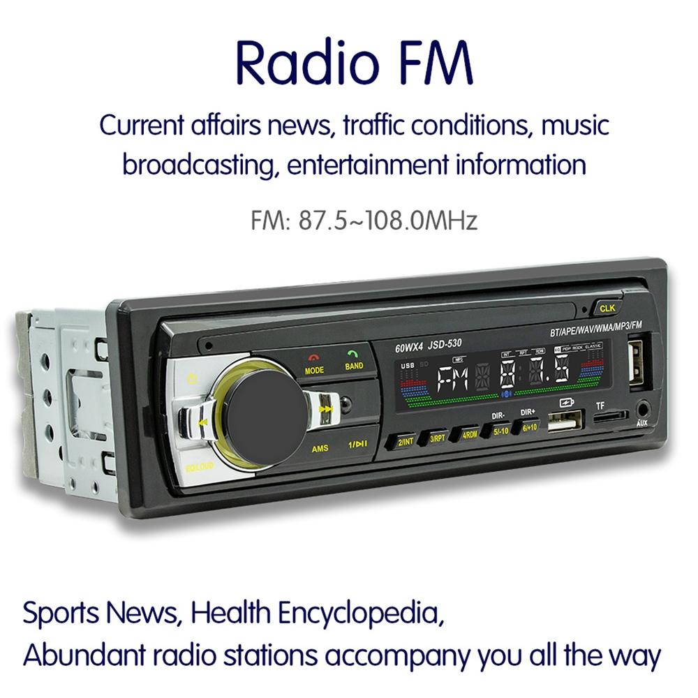Bluetooth 5.0 Car Mp3 Player With Fm & Voice Assistant 8