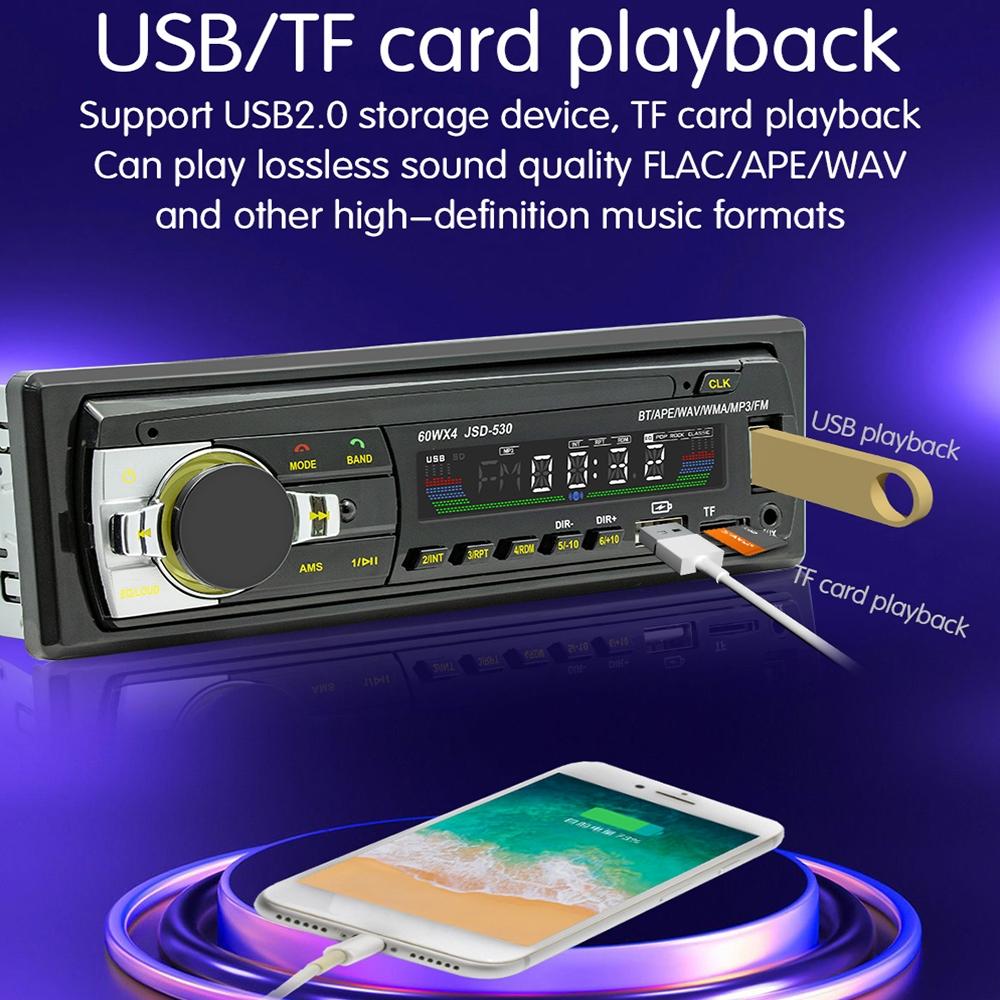 Bluetooth 5.0 Car Mp3 Player With Fm & Voice Assistant 10