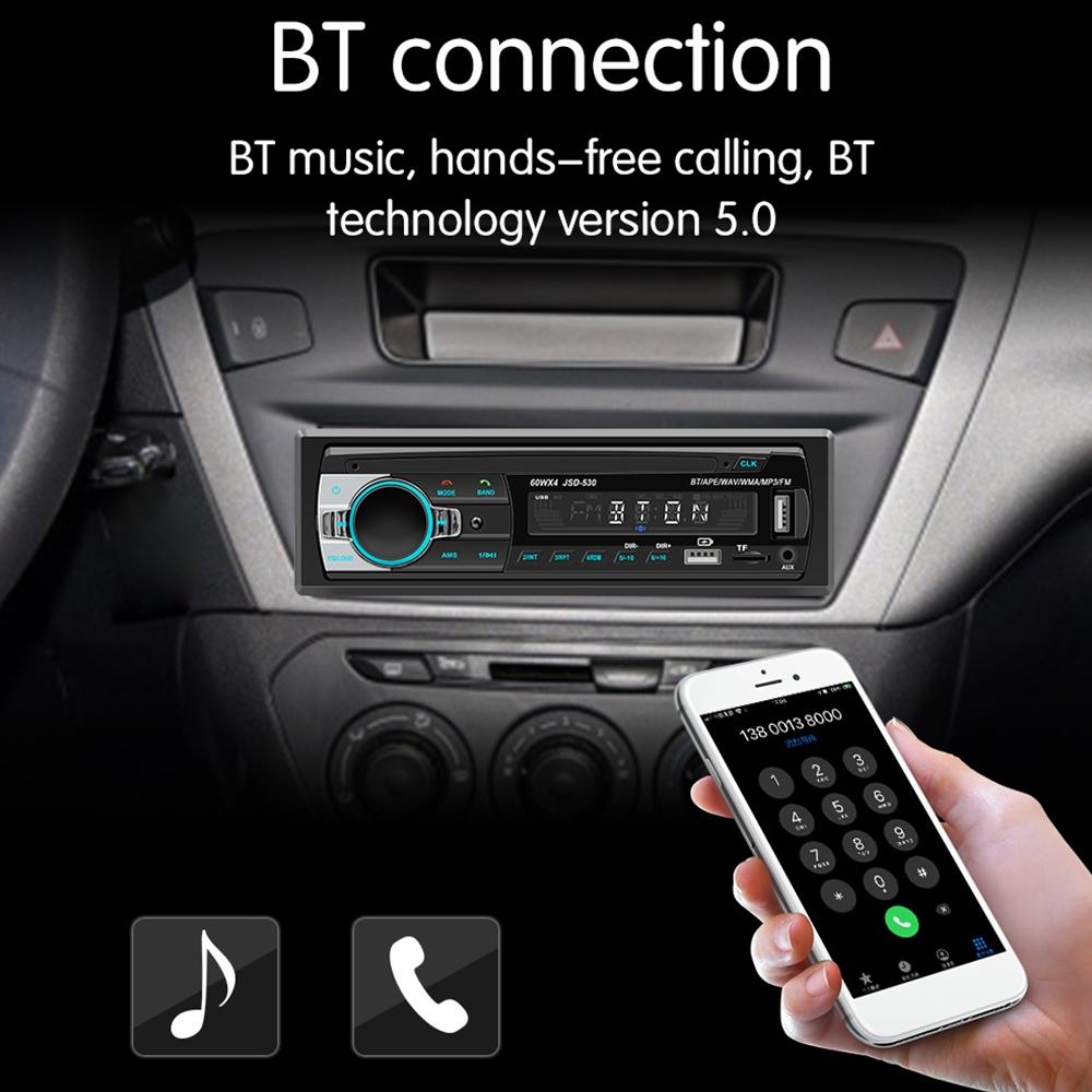 Bluetooth 5.0 Car Mp3 Player With Fm & Voice Assistant 11