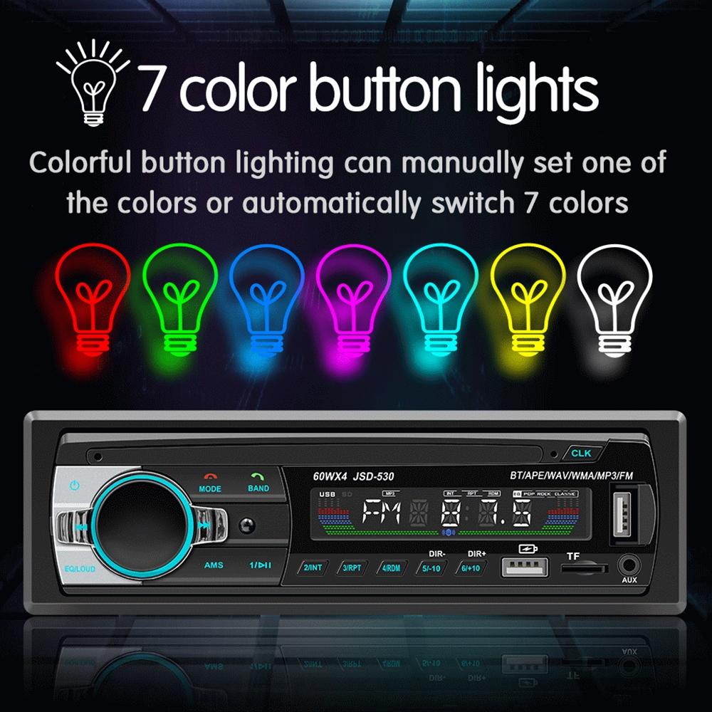 Bluetooth 5.0 Car Mp3 Player With Fm & Voice Assistant 12