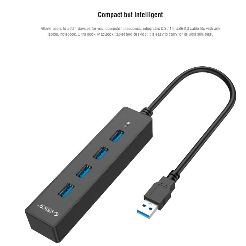 4-Port Usb 3.0 Hub For Fast Data Transfer 6