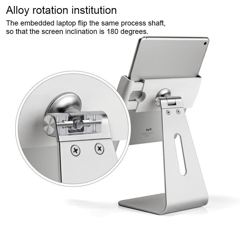 360 Degree Rotating Aluminum Tablet Stand - Universal 7-13 Inch 5