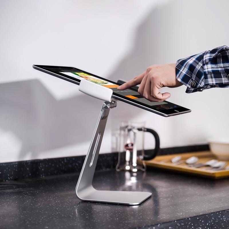 360 Degree Rotating Aluminum Tablet Stand - Universal 7-13 Inch 8