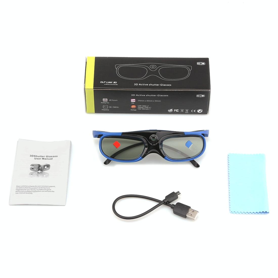 Home Theater 3d Glasses - Active Shutter for Projectors & Tvs 4
