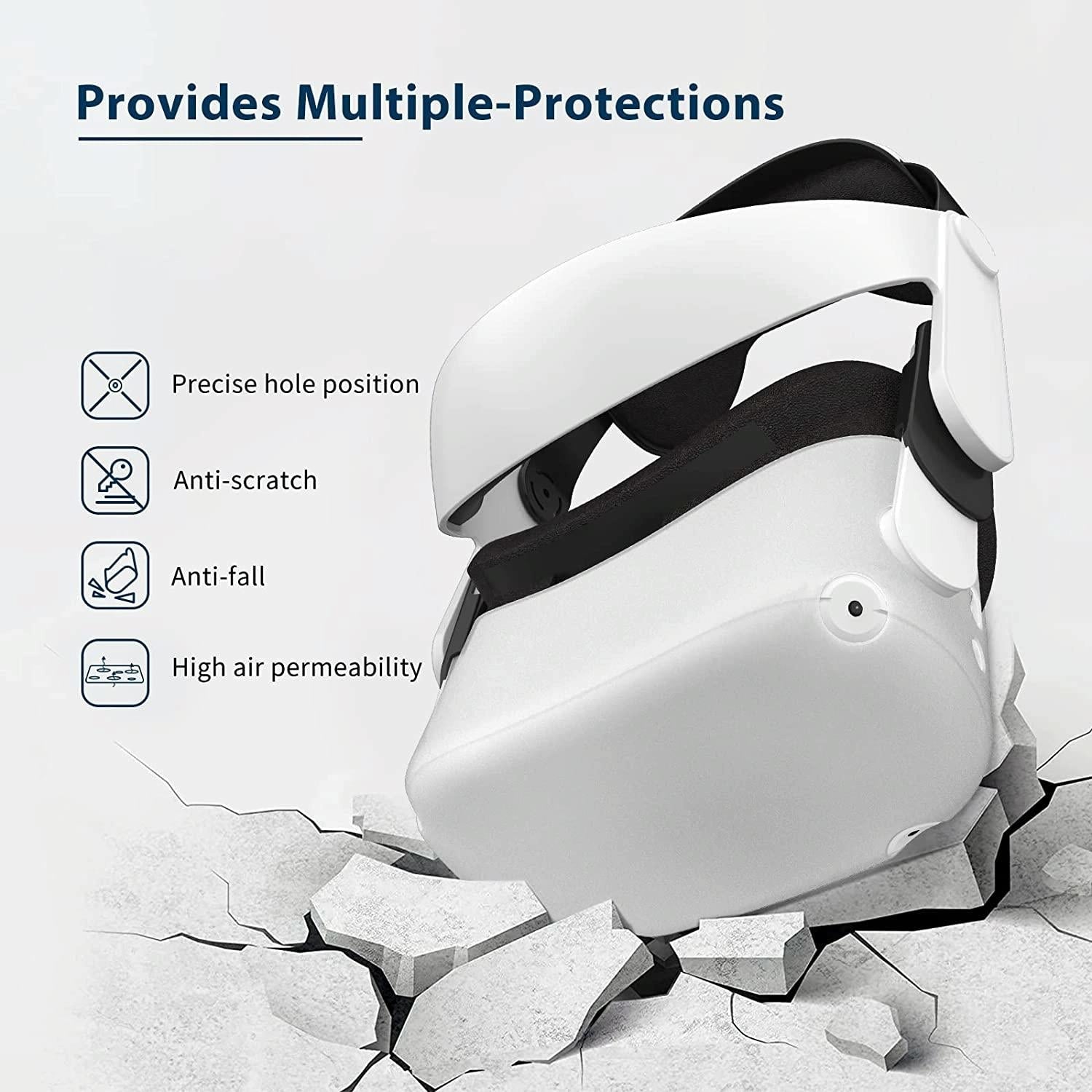 Silicone Cover for Oculus Quest 2 - Non-slip 5