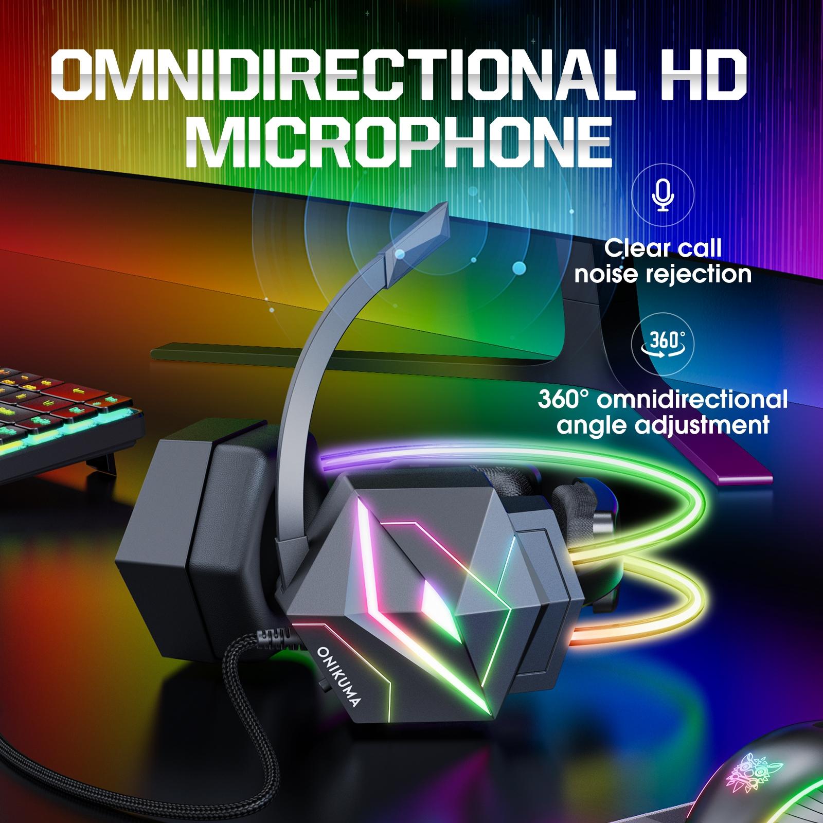 Colourful Wired Gaming Earphones 1.8M Length 7