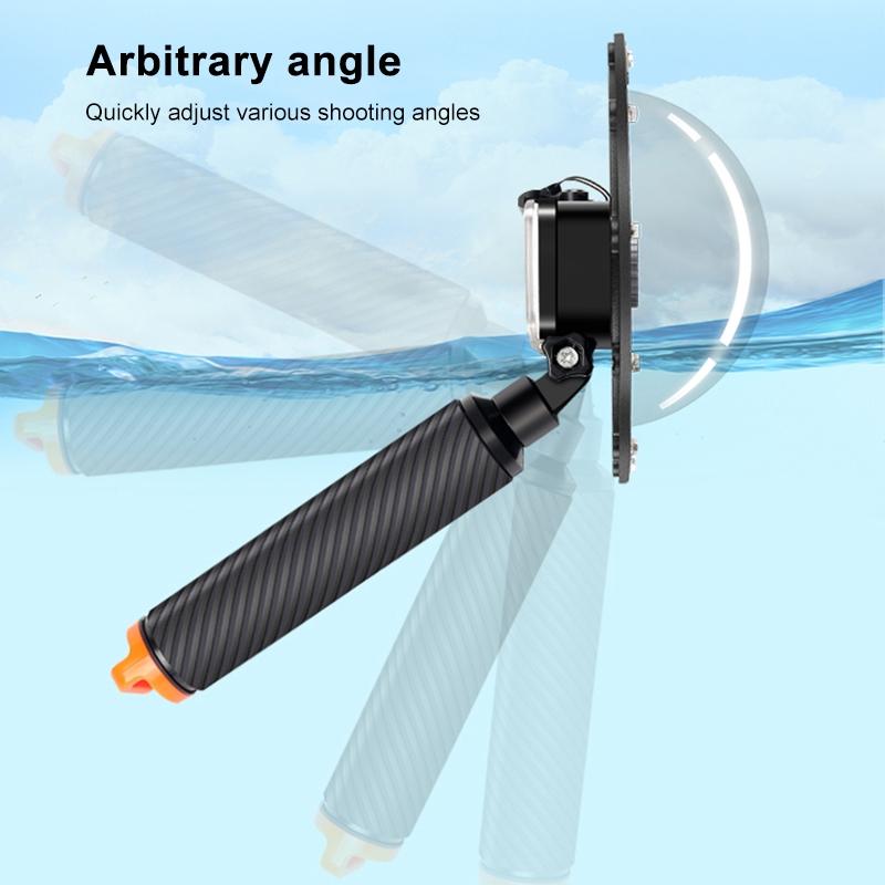 Underwater Dome Port for Dji Camera with Floating Grip 9