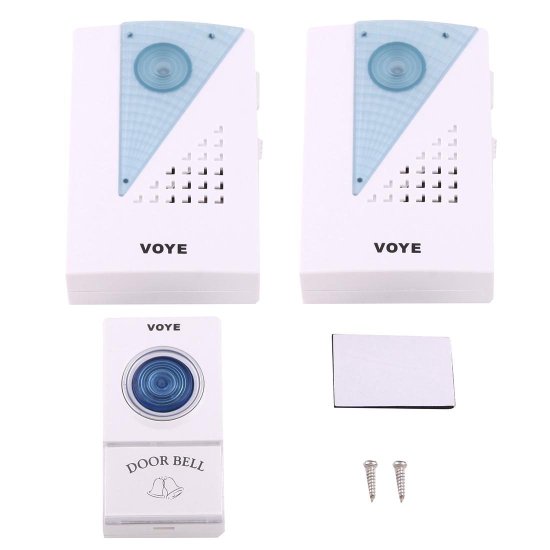 Smart Wireless Doorbell With Dual Receiver 120M Range 11