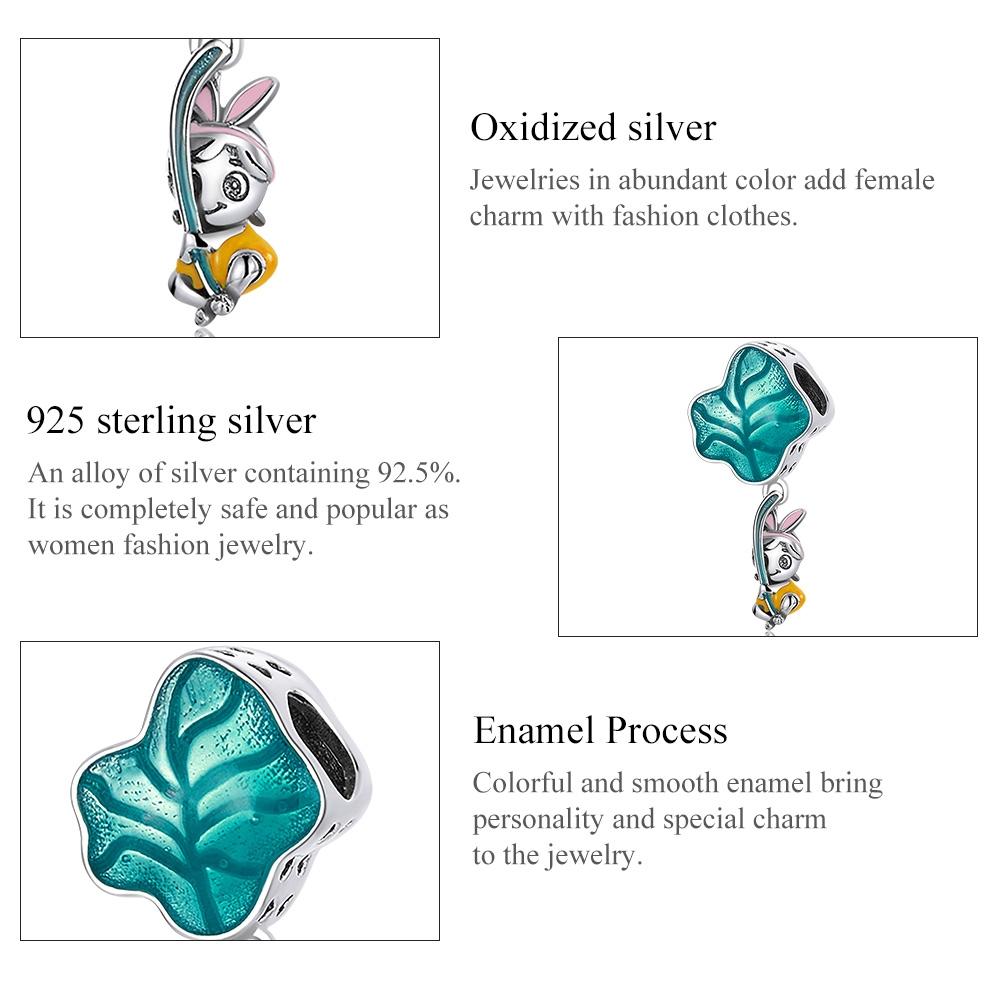 925 Sterling Silver Chilean Big Leaf Pendant 4